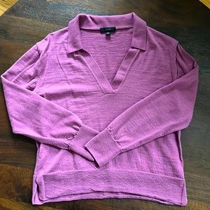 J Crew polo merino sweater